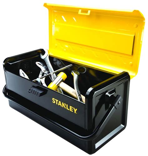 stanley big space metal tool box|Big Space Metal Toolbox .